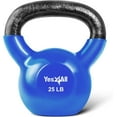 thumbnail image 1 of Yes4All Vinyl Coated Kettlebell Great for Full Body Workout, 25 Lbs., 1 of 8