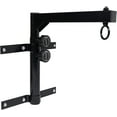 Yes4All Wall Mount Heavy Bag Hanger, Black, Single