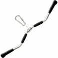 thumbnail image 1 of Yes4All Wide Grip LAT Pull Down Bar Attachments with Rubber Handles/Curl LAT Pulldown Attachment for Gym Equipment, Press Down Bar/Cable Attachment Rubber Handgrips, 1 of 7