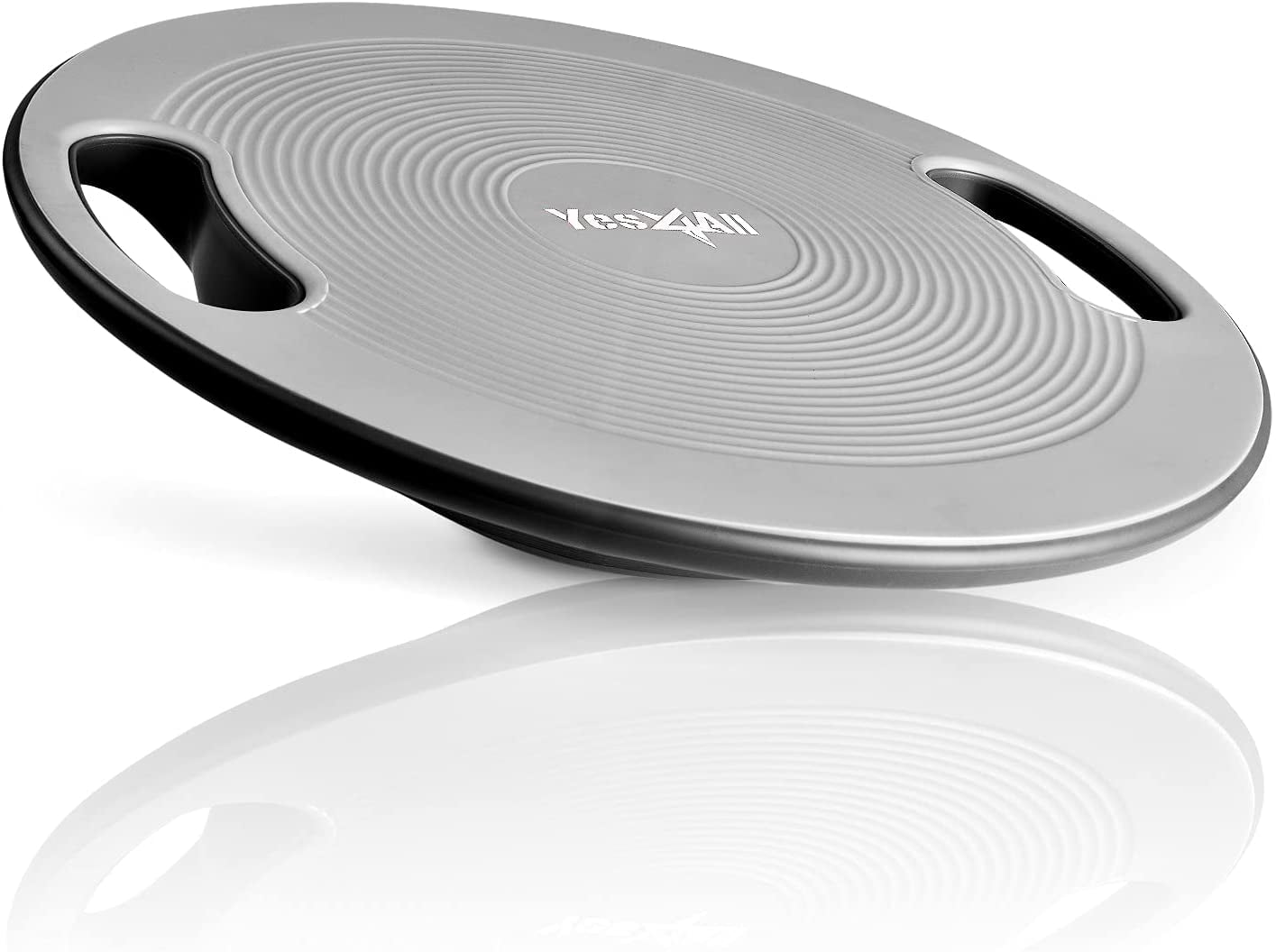 Yes4All Wobble Balance Board 16 in Surface for Exercise Balance Trainer Silver Walmart