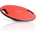 thumbnail image 1 of Yes4All Wobble Balance Board Plastic Stability Trainer with Handles for Home Gym, Red, 1 of 7