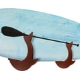 thumbnail image 1 of Yes4All Wooden Dolphin Surfboard Wall Mount, Surfboard Holder/Paddle Board Wall Mount, Paddle Board Wall Rack for Storage, Display and Decoration, 1 of 7