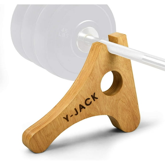 Yes4All Wooden Mini Deadlift Bar Jack, Single