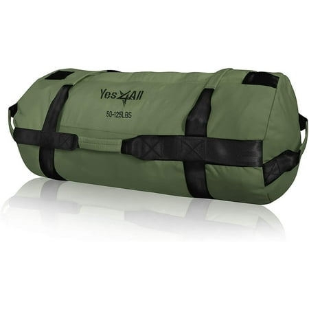 Yes4All Workout Sandbags, Army Green, Size L, Single