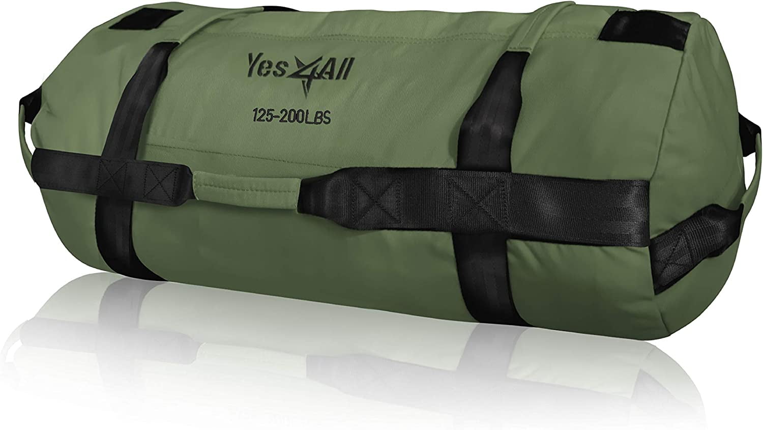 Yes4All Workout Sandbags, Army Green, Size XL, Single