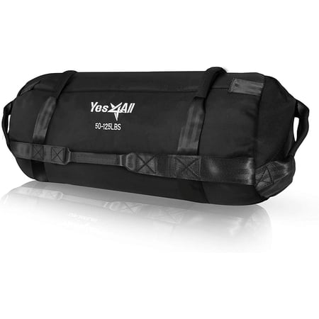Yes4All Workout Sandbags, Black, Size L, Single