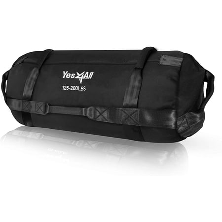 Yes4All Workout Sandbags, Black, Size XL, Single
