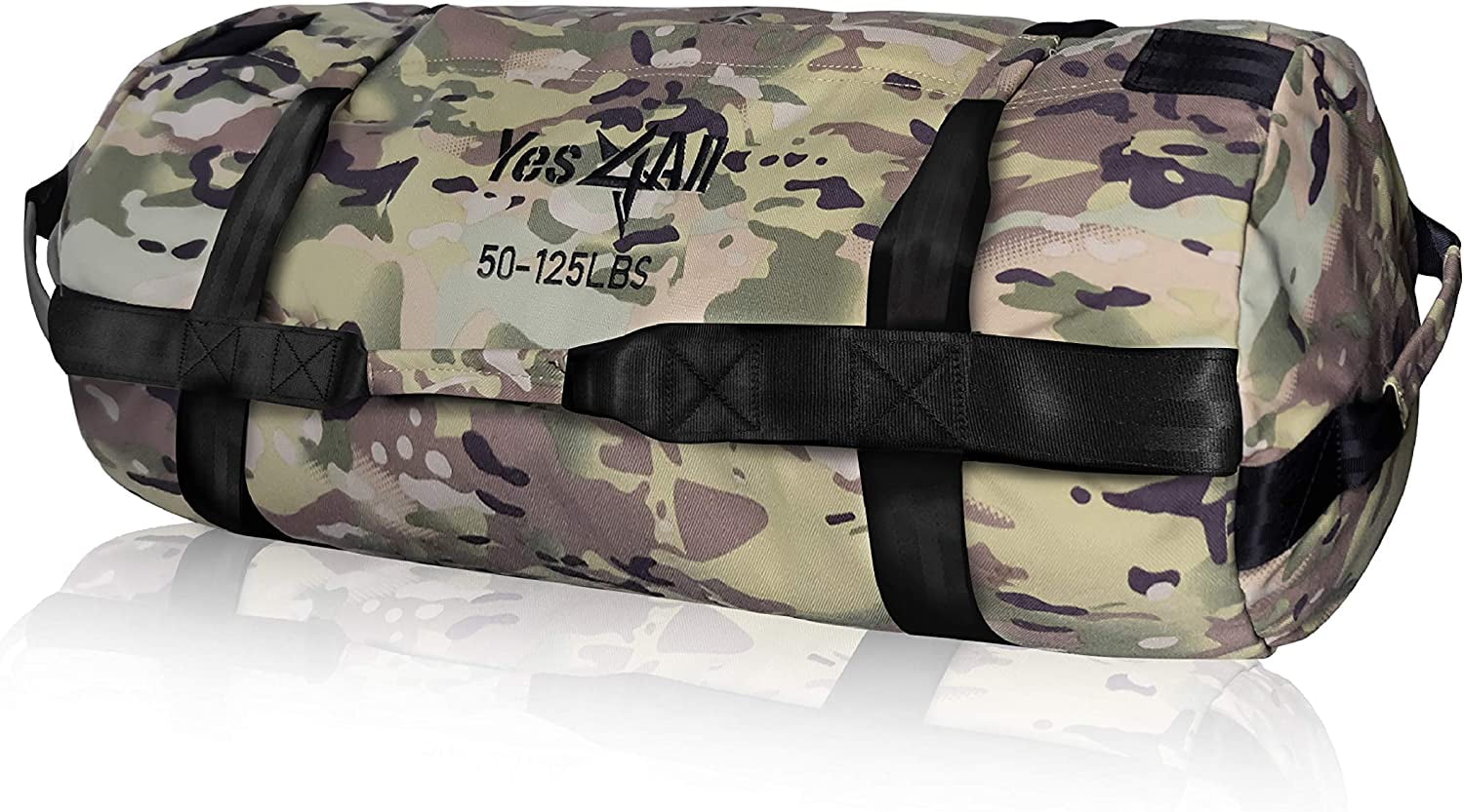 Yes4All Workout Sandbags, Camouflage, Size L, Single