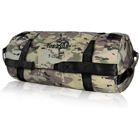 Yes4All Workout Sandbags, Camouflage, Size S, Single