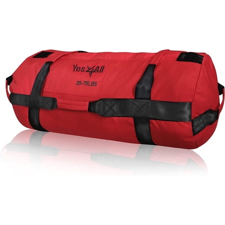 Yes4All Workout Sandbags, Red, Size M, Single