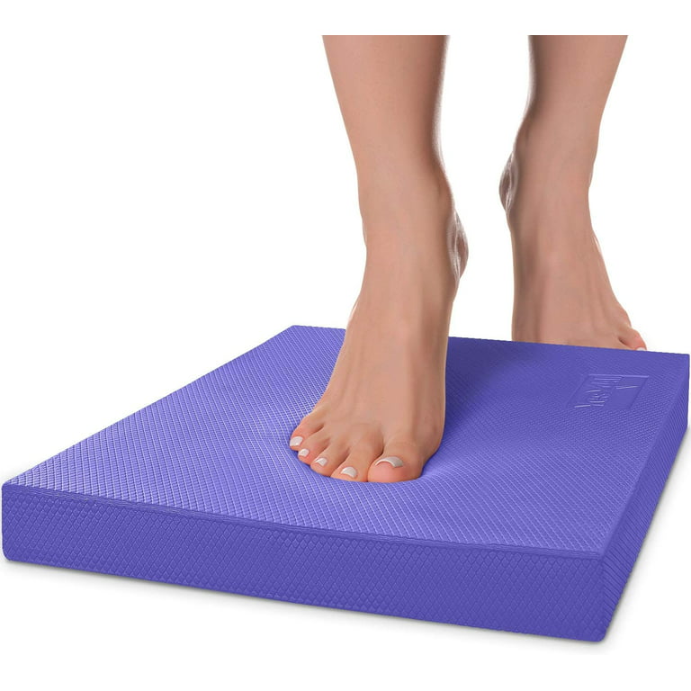 Yes4All Yoga Balance Board/ Balance Foam Pad - Extra Large (Purple)