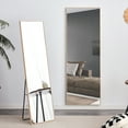 YesFashion 65"x23" Full Length Mirror, Hanging Or Leaning Against Wall