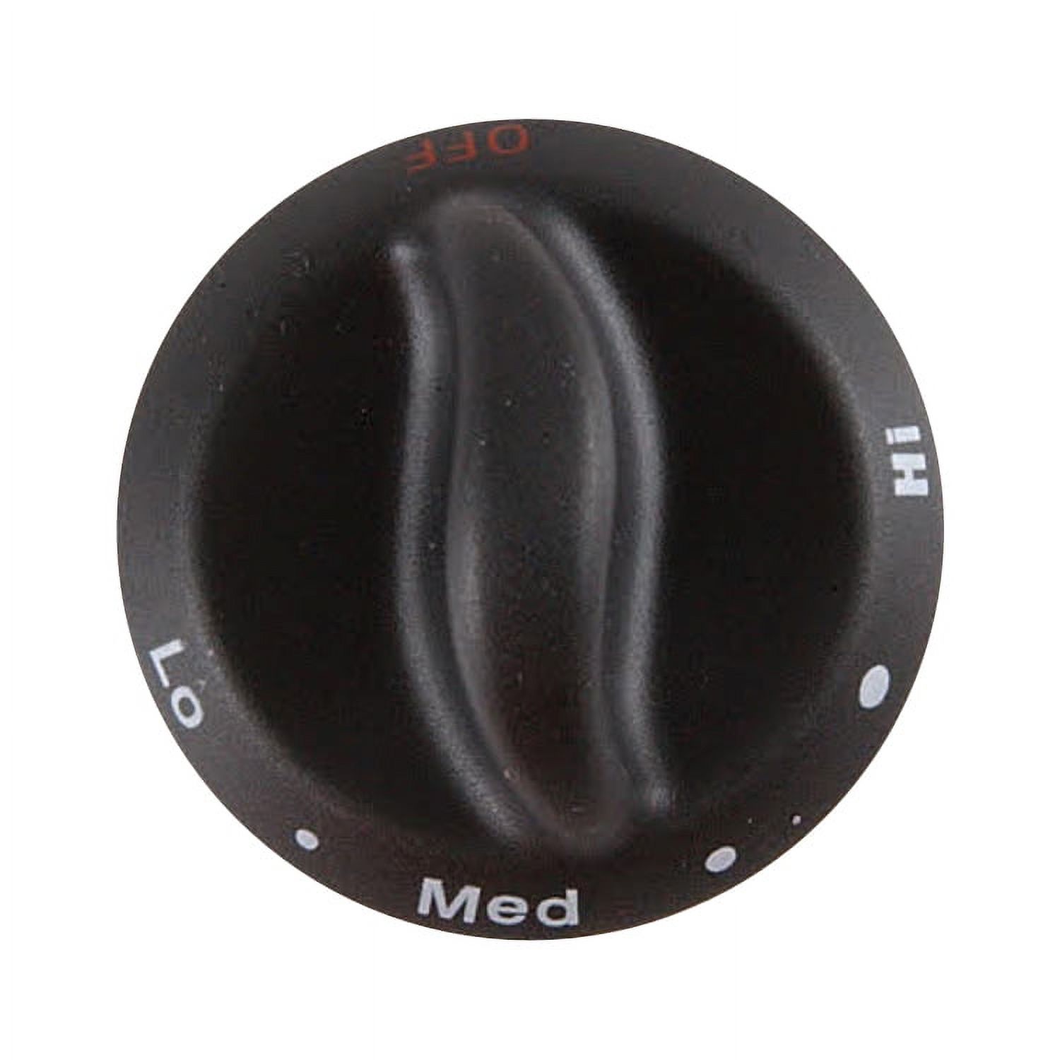 YesParts WP74005940 Durable Cooktop Knob Burner (BlkShrt Shaft