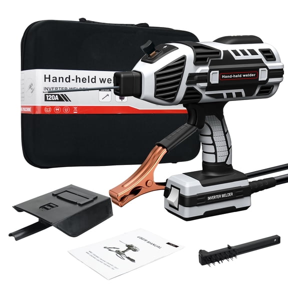 YesRight Handheld 110V ARC Welding Machine 120Amp with 6 Current Settings