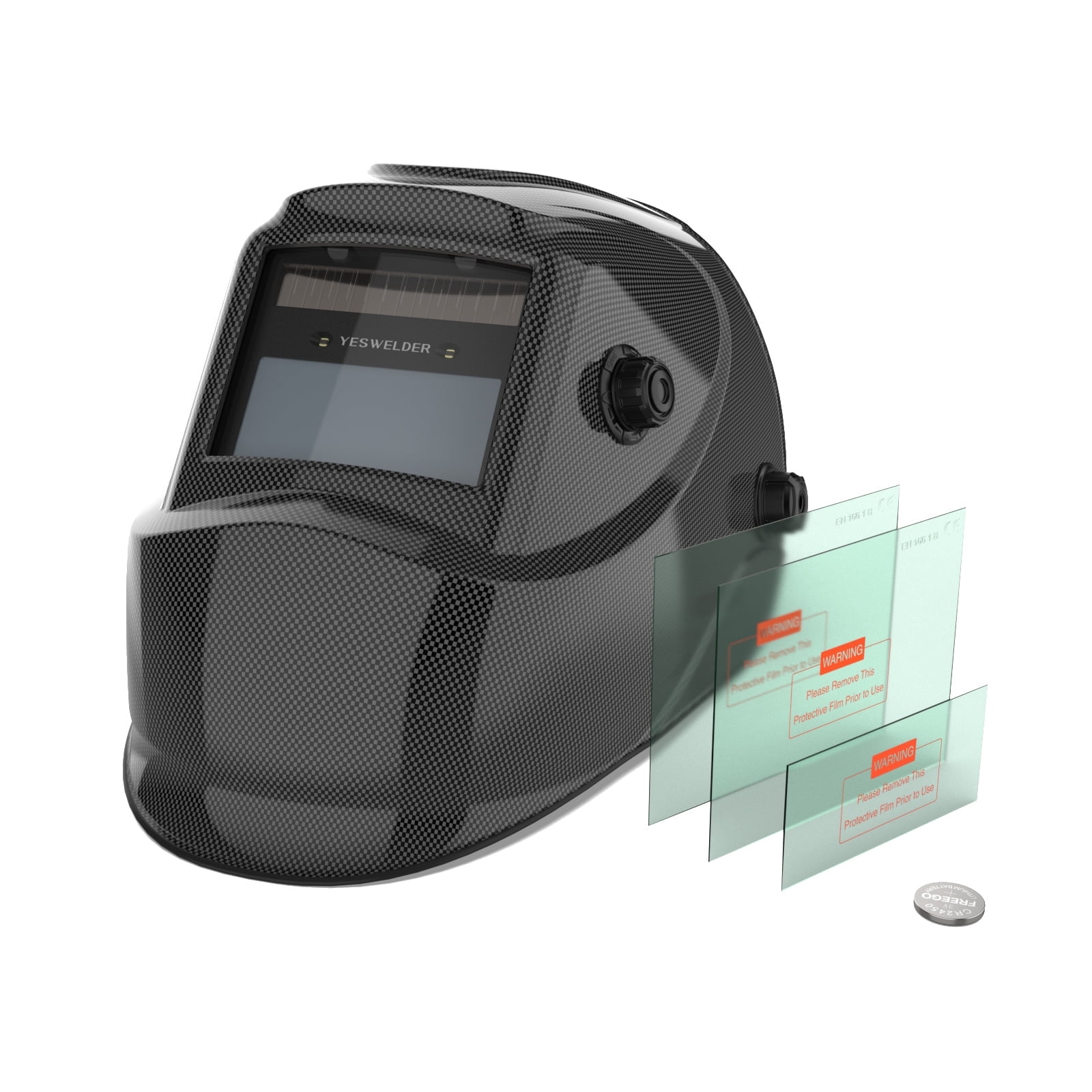 YesWelder Welding Helmet, True Color Auto Darkening Welding Mask, for Grind/Tig/Mig/Stick
