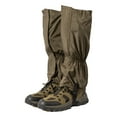 thumbnail image 1 of Yesbay 1 Pair Outdoor Leg Gaiter Adjustable Waterproof Men Women Hiking Climbing Snow Skiing Hunting Snake Guard Snow Boot Shoe Gaiter Leg Protector Cover, 1 of 7