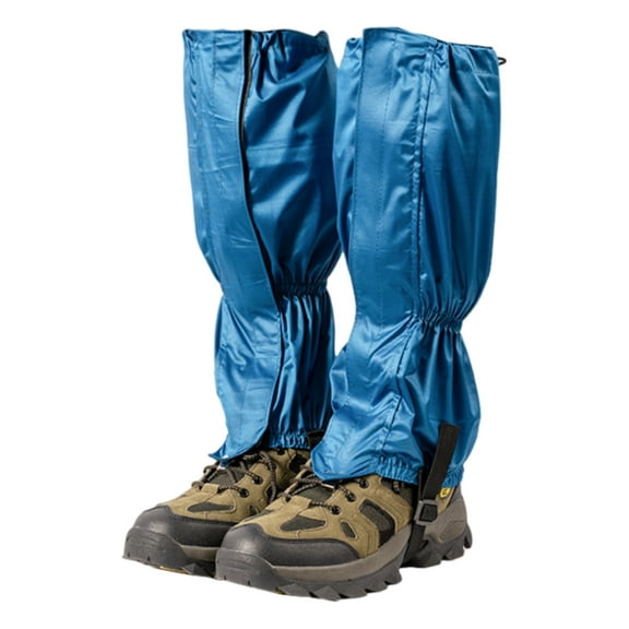 Yesbay 1 Pair Outdoor Leg Gaiter Adjustable Waterproof Men Women Hiking Climbing Snow Skiing Hunting Snake Guard Snow Boot Shoe Gaiter Leg Protector Cover