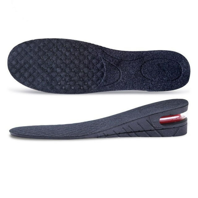 Yesbay 1 Pair Shoe Insole Invisible Breathable Removable Make You