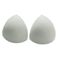 thumbnail image 1 of Yesbay 1 Pair Women Chest Pad, Thin Breathable Thickened Breast Support Sticky Pasties Nipple Covers Strapless Bra Women Breast Petals, 1 of 8