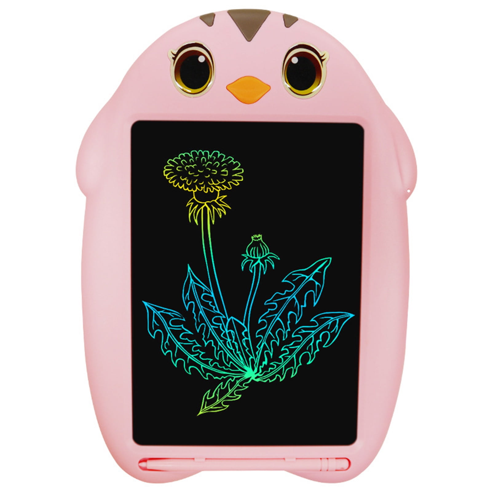 Yesbay 1 Set 8.5 Inch LCD Writing Tablet with Pen Cartoon Chicken