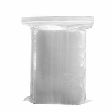 Yesbay 100Pcs Plastic Clear Food Storage Packing Small Jewelry Reclosable Pouch Bags