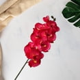 thumbnail image 1 of Yesbay 1Pcs Artificial Moth Orchids Realistic Fake Silk Flower Wedding Party Table Centerpiece Faux Phalaenopsis Floral Branch Decoration, 1 of 9