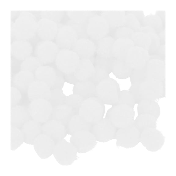 Yesbay 300 Pcs Pom Poms for Crafting 10mm Fluffy Felt Balls Fuzzy Pompoms for Dolls Garland DIY Crafts Decorations