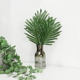 thumbnail image 1 of Yesbay 6Pcs Artificial Palm Leaves Tropical Plant Beach Home Office Party Decoration,Green L, 1 of 6