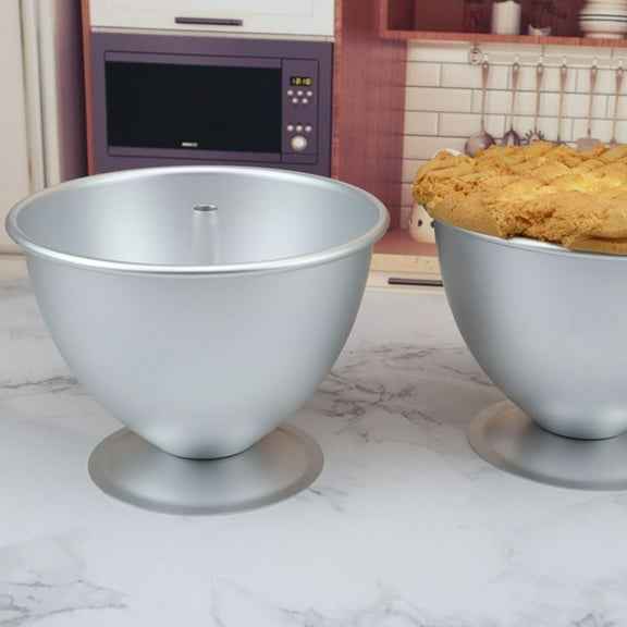 Yesbay 8 inch Princess Dress Cake Mold Food Grade Cake Baking Pan for Birthday and Anniversary