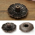 thumbnail image 1 of Yesbay 9-Hole Lotus Incense Holder Flower Copper Censer Plate for Sticks Cone Decor,Incense Holder, 1 of 4