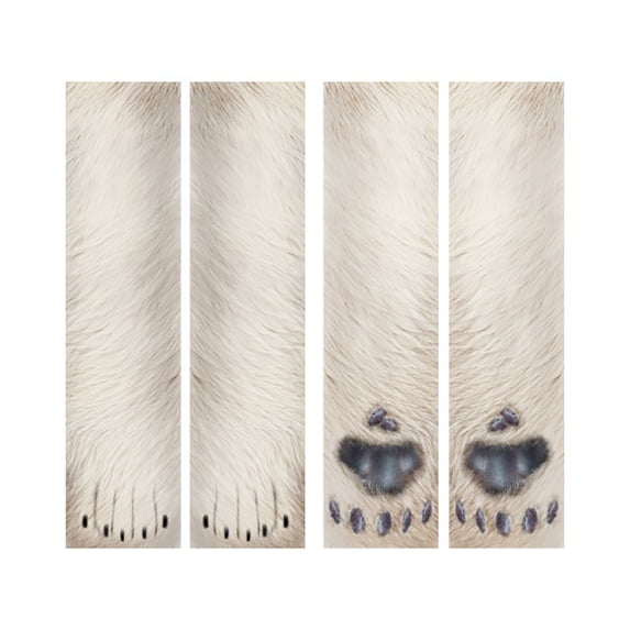 Yesbay Adult Children Socks,3D Simulation Animal Paw Hoof Socks Polar Bear#