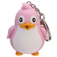 thumbnail image 1 of Yesbay Animal Penguin LED Light with Sound Key Chain Key Ring Torch Xmas Gift, 1 of 8