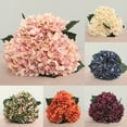 thumbnail image 1 of Yesbay Artificial Flowers with Stems Full Hydrangea DIY Faux Flower Silk Reusable Fake Floral Plant for Bridal Wedding,Pink, 1 of 1