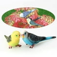 thumbnail image 1 of Yesbay Artificial Forest Parrot Bird Mini Animal Model Garden Lawn Yard Ornament Decor,Blue, 1 of 7