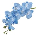 thumbnail image 1 of Yesbay Artificial Orchid Flowers Long Stemmed Realistic Phalaenopsis Orchids No Maintenance Velvet Petals Fake Flower, 1 of 8
