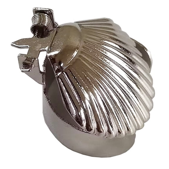 Yesbay Automatic Candle Extinguisher Metal Shell Shape Adjustable Clip Type Heat Resistant Safe Candle Wick Flame Snuffer Stopper Candle Accessories