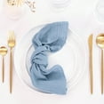 thumbnail image 1 of Yesbay Boho Gauze Napkins Washable Cotton Gauze Napkins Rustic Style Napkins for Baby Shower Wedding Tea Party Decoration, 1 of 9