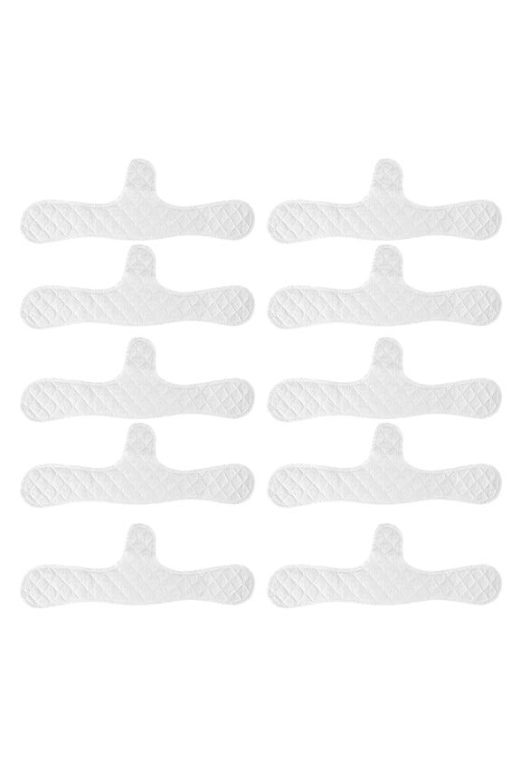 Bra Liner Reusable Washable Under-Breast Sweat Absorber Pads Women Odor Control Cotton Breast Pad Moisture Wicking Boob Insert Lining