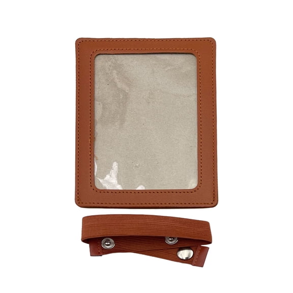 Yesbay Car Picture Frame Faux Leather Vehicle Sun Visor Photo Holder for Car Display Your Photographs Both Vertically And Horizontally