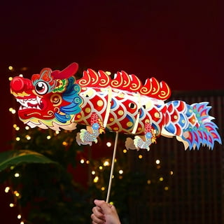 100 Pcs Lantern Rod Kids DIY Craft Kit Decoration Chinese Toy