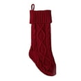 thumbnail image 1 of Yesbay Christmas Stockings 20 inch Large Cable Knit Stockings Fireplace Hanging Goodie Bags for Xmas Tree Holiday, 1 of 8