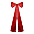 thumbnail image 1 of Yesbay Christmas Tree Topper Bow Large Tree Topper Satin Bow Decoration for Home Wedding Birthday Party Holiday Decor, 1 of 8