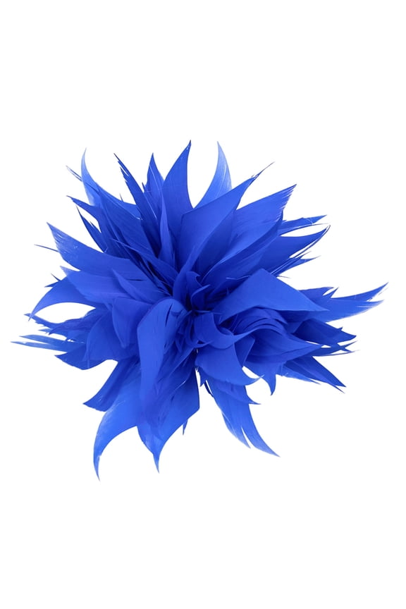 Cloth Feather Flower Brooch Decorative Clothing Pin Suit Lapel Shawl Scarf Badge Women Wedding Party Accessories