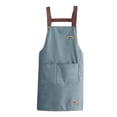 thumbnail image 1 of Yesbay Cooking Apron Waterproof Wide Application with Pockets Oil Proof PVC Apron for Home, 1 of 8