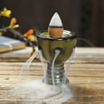 thumbnail image 1 of Yesbay Delicate Incense Burner Nice-looking Ceramic Decorative Smooth Surface Censer Burner for Home, 1 of 8