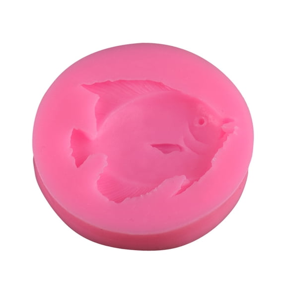 Yesbay Dessert Mold Dishwasher Safe Long Lifespan Silicone Creative Shape Octopus Cookie Mould for Home