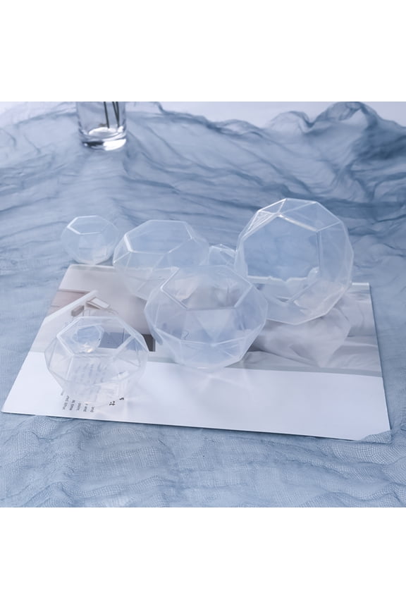 Diamond Shape Mold 3D DIY Silicone Resin Epoxy Rhinestone Mould,1