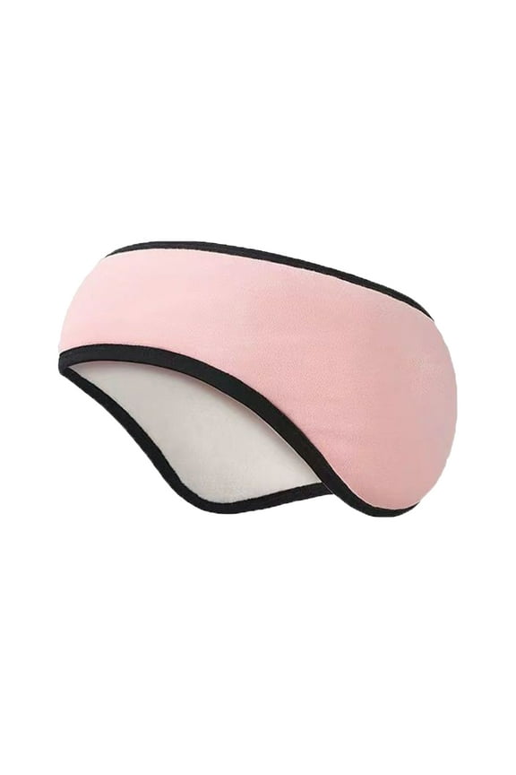 Ear Warmers Headband Soundproof Sleep Ear Wrap for Men Women Winter Fleece Earmuff for Running Cycling Skiing