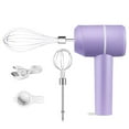Yesbay Electric Egg Beater Handheld Mixer USBC Charging Cordless Whisk