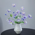 thumbnail image 1 of Yesbay Faux Columbine Flower Artificial Flowers with Bendable Stems Realistic Fake Flower Stem for Home Wedding Bouquets Decor, 1 of 9